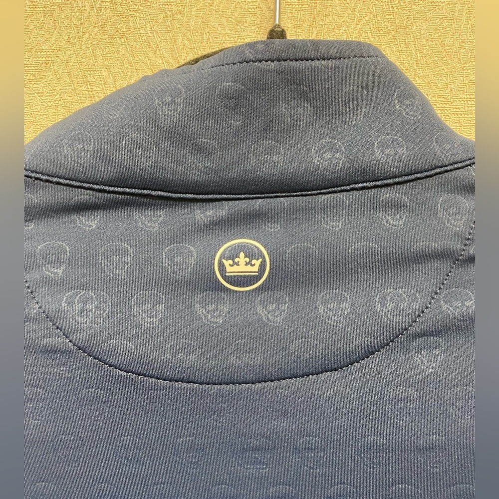 Peter Millar Crown Sport Men's Perth Seeing Double Performance Quarter-Zip - Picture 6 of 12
